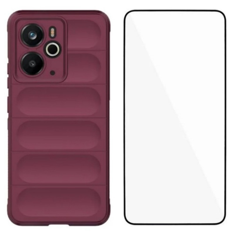Coque Realme 14 5G Antidérapante avec Protection d'Écran