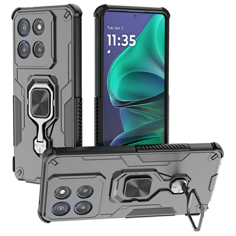 Coque Motorola Edge 60 Stylus Ultra Résistante avec Support Rotatif
