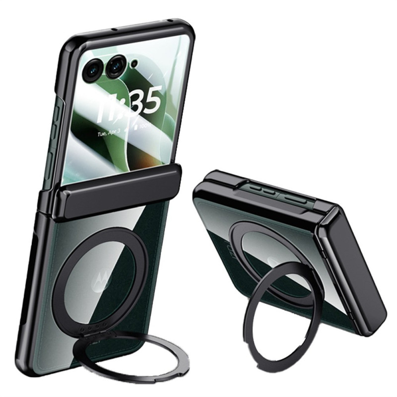 Coque Motorola Razr 60 Ultra 5G Anneau-Support et Protection Écran Arrère