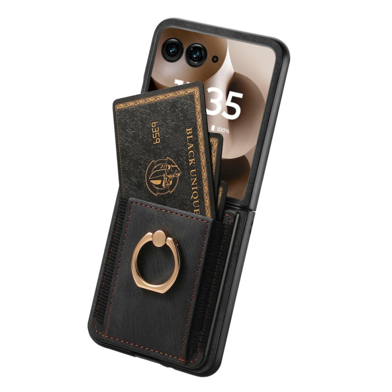 Coque Motorola Razr 60 Ultra Porte-Cartes et Support