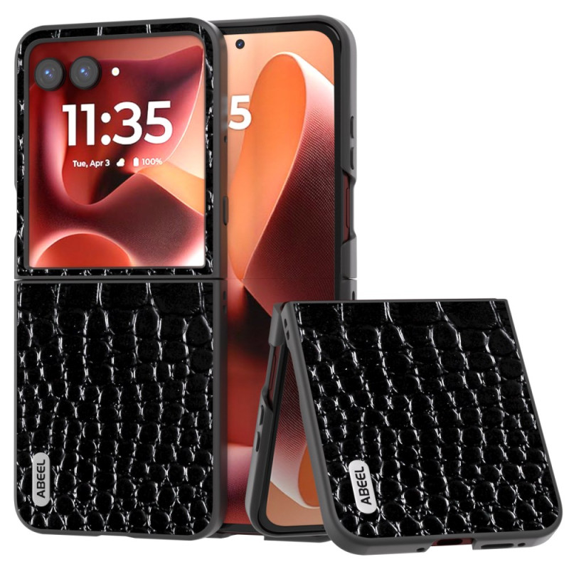 Coque Motorola Razr 60 Ultra Style Crocodile ABEEL