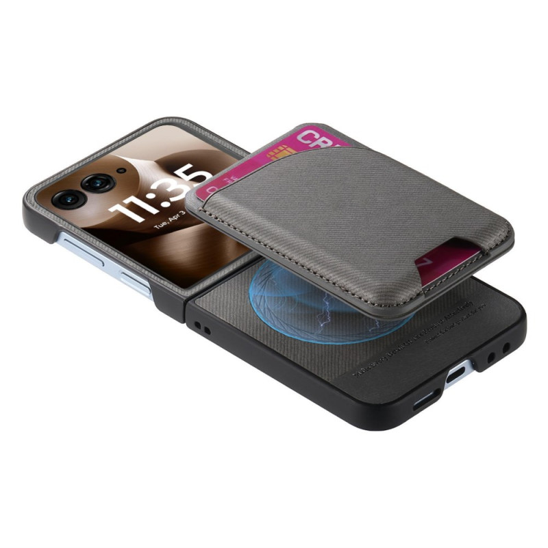 Coque Motorola Razr 60 Ultra Magnétique Porte-Cartes