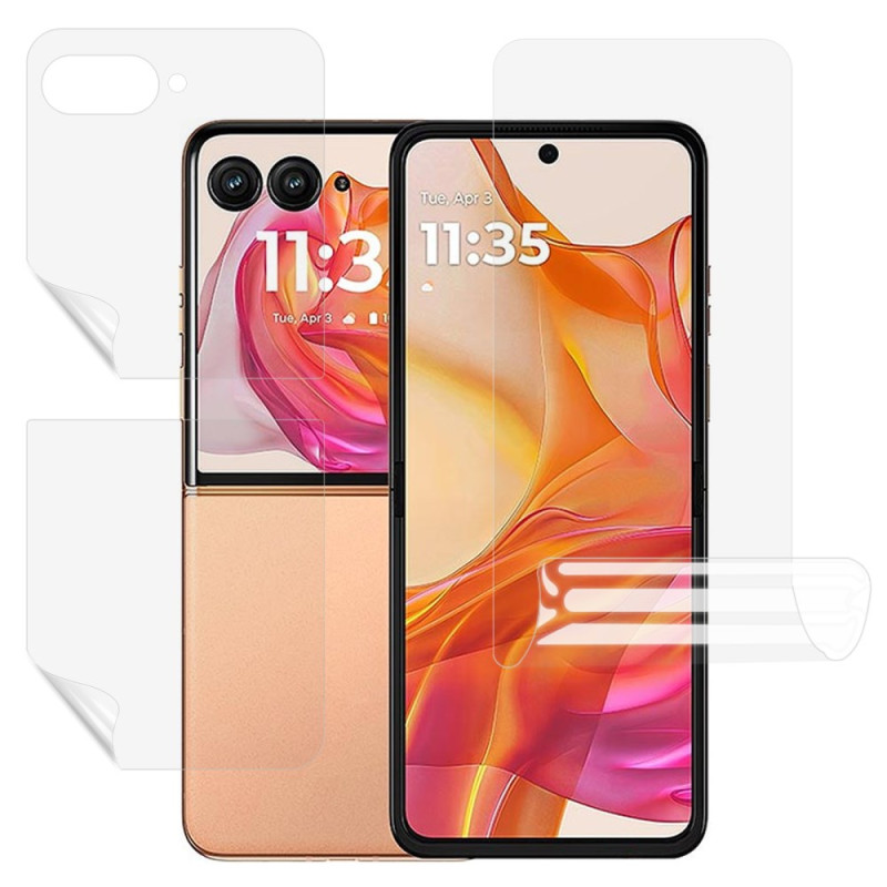 Films de Protection Écrans pour Motorola Razr 60 Ultra Set Complet