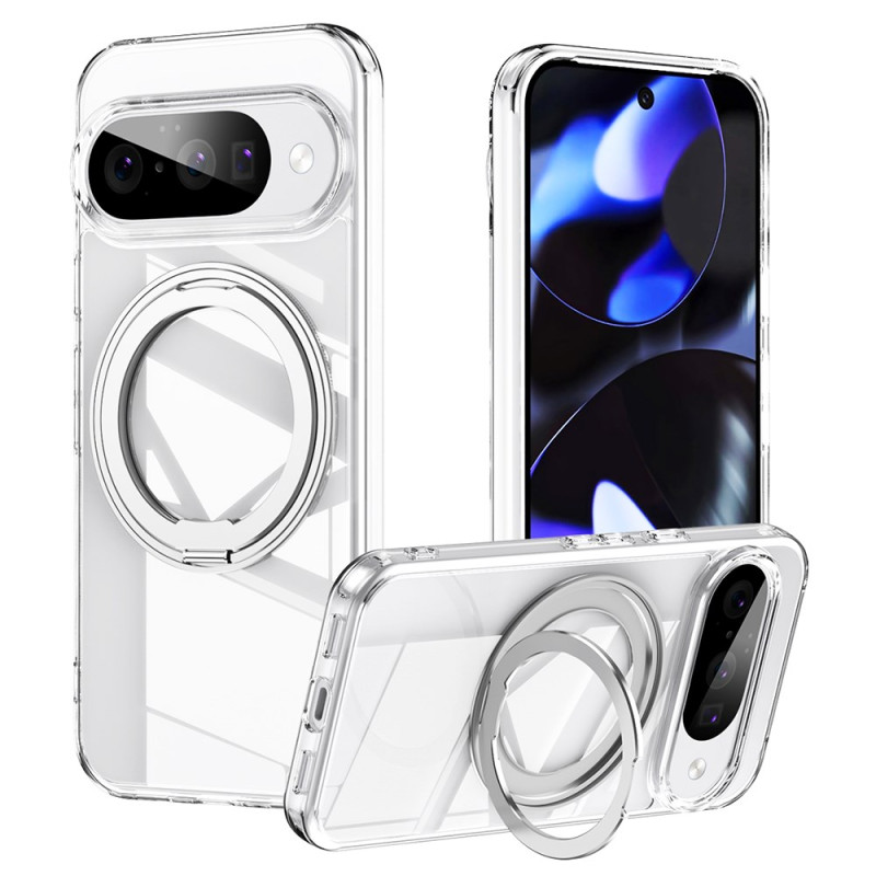 Coque Google Pixel 10 / Pixel 10 Pro Compatible MagSafe avec Support Rotatif à 360°