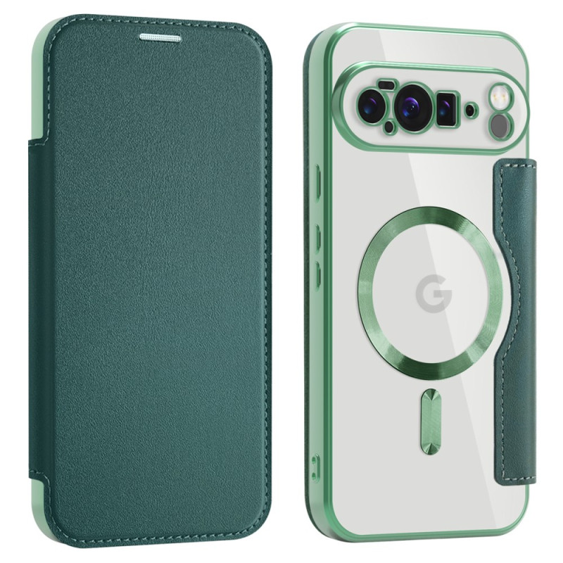 Flip Cover Google Pixel 10 Pro XL Compatible MagSafe avec Blocage RFID
