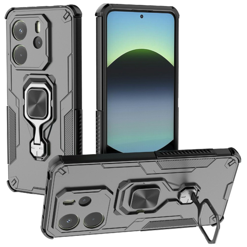 Coque Xiaomi Redmi Note 14 4G Ultra Résistante avec Support Rotatif
