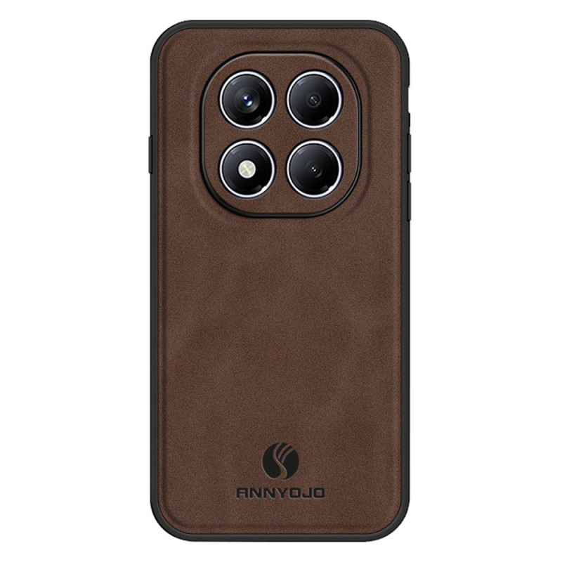Coque Xiaomi Redmi Note 14 Pro 4G Effet Cuir ANNYOJO