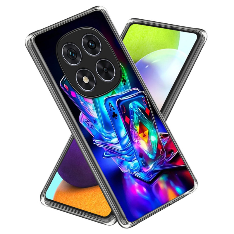 Coque Xiaomi Redmi Note 14 Pro 4G Cartes à Jouer Colorées