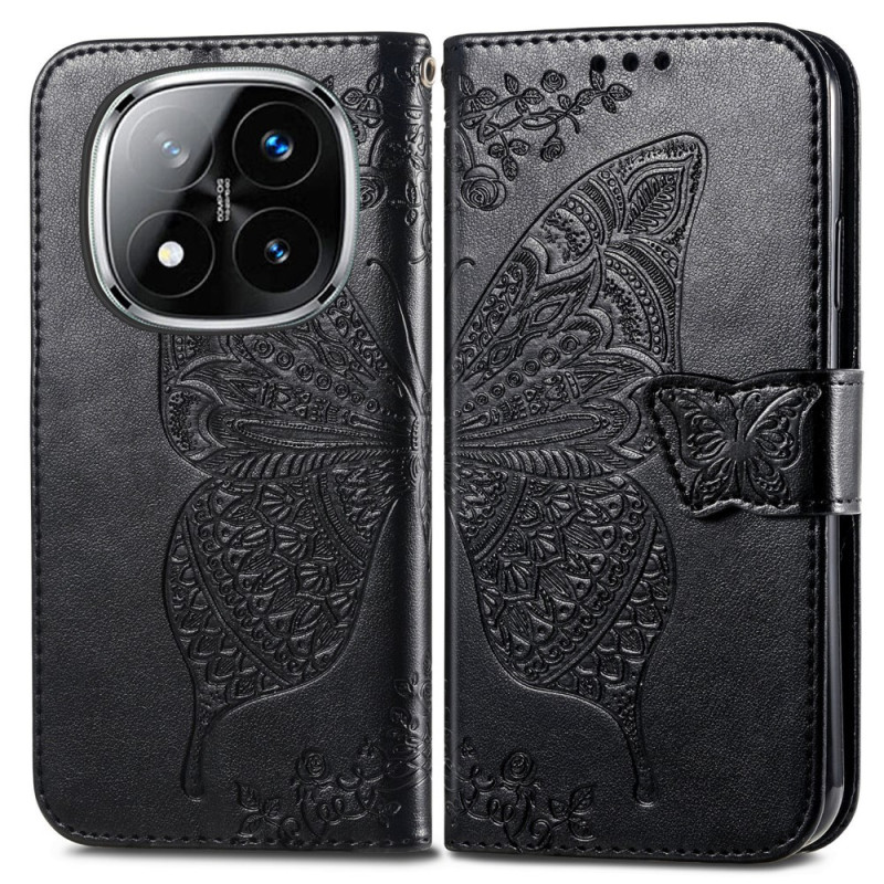 Housse Xiaomi Redmi Note 14 Pro 4G Papillon Baroque