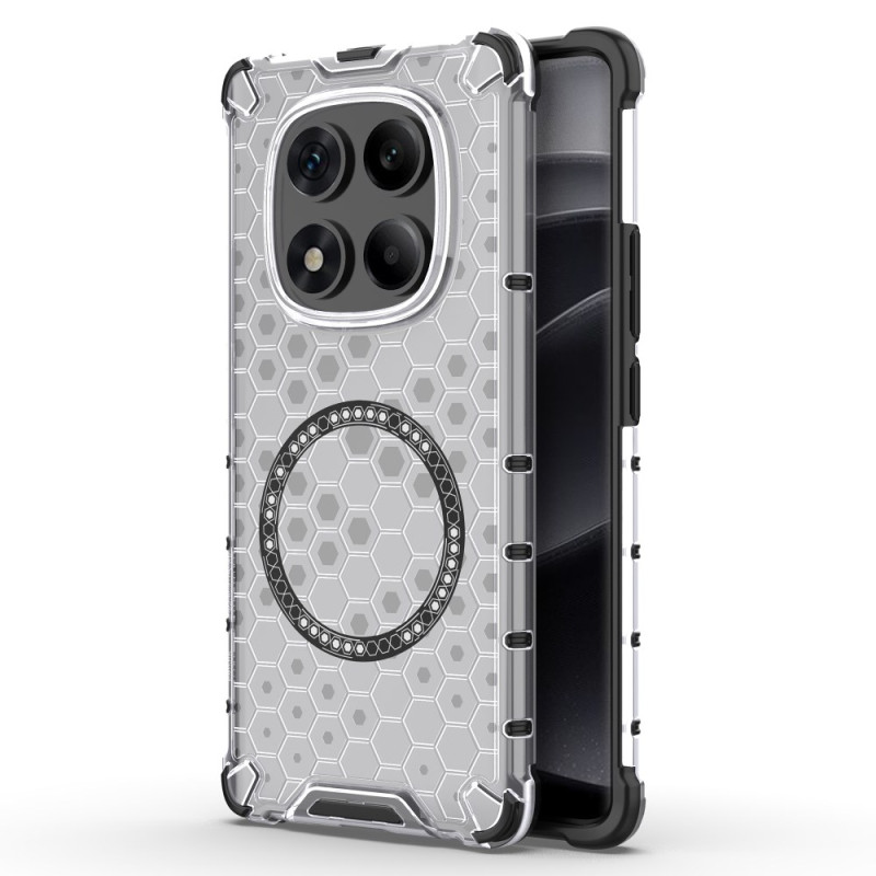 Coque Xiaomi Redmi Note 14 Pro 4G Compatible MagSafe Nid d'Abeille