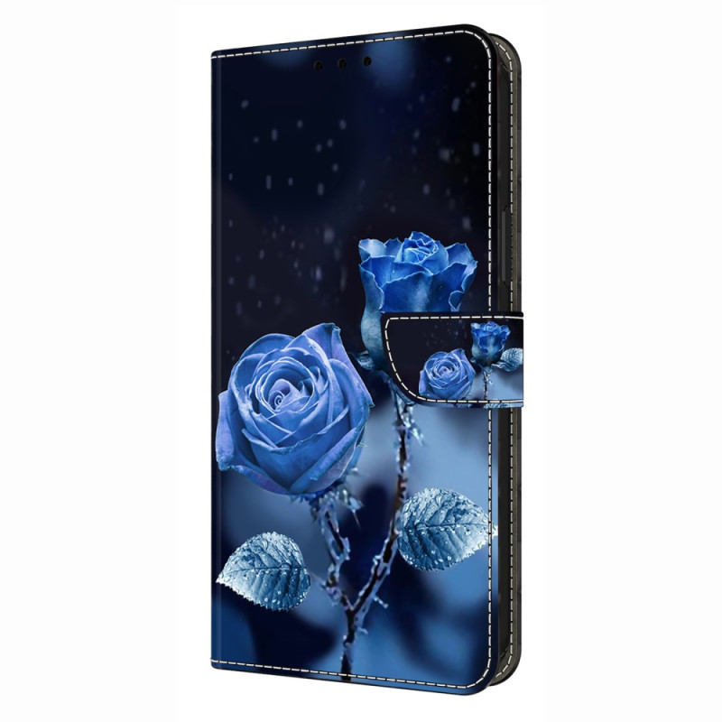 Housse Xiaomi Redmi Note 14 Pro 4G Roses Bleues