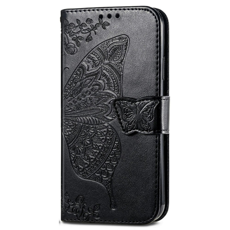 Housse Oppo A80 5G Papillon Baroque