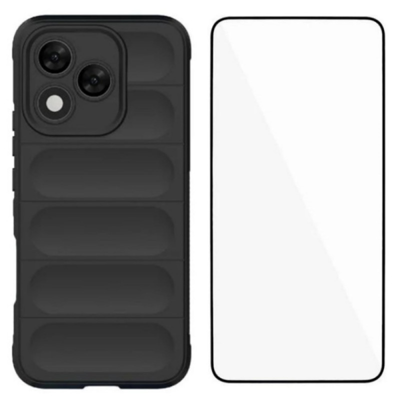 Coque Honor 400 Lite Antidérapante avec Protecteur Écran en Verre Trempé