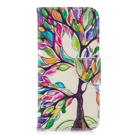 Housse Honor 10 Lite / Huawei P Smart 2019 Arbre Coloré Housse Honor 10 Lite / Huawei P Smart 2019 Arbre Coloré