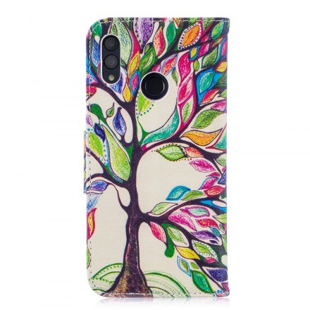 Housse Honor 10 Lite / Huawei P Smart 2019 Arbre Coloré Housse Honor 10 Lite / Huawei P Smart 2019 Arbre Coloré