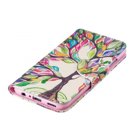 Housse Honor 10 Lite / Huawei P Smart 2019 Arbre Coloré Housse Honor 10 Lite / Huawei P Smart 2019 Arbre Coloré
