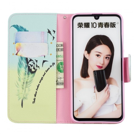 Housse Honor 10 Lite / Huawei P Smart 2019 Learn To Fly