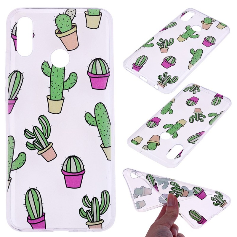 coque huawei p smart cactus