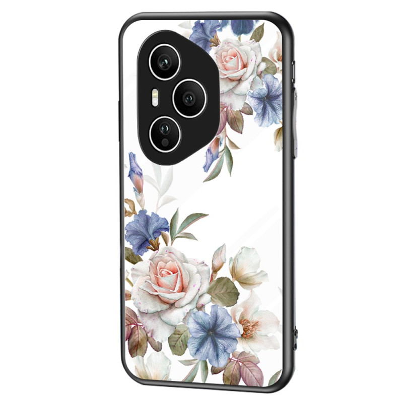 Coque Honor 400 Pro Verre Trempé Florale