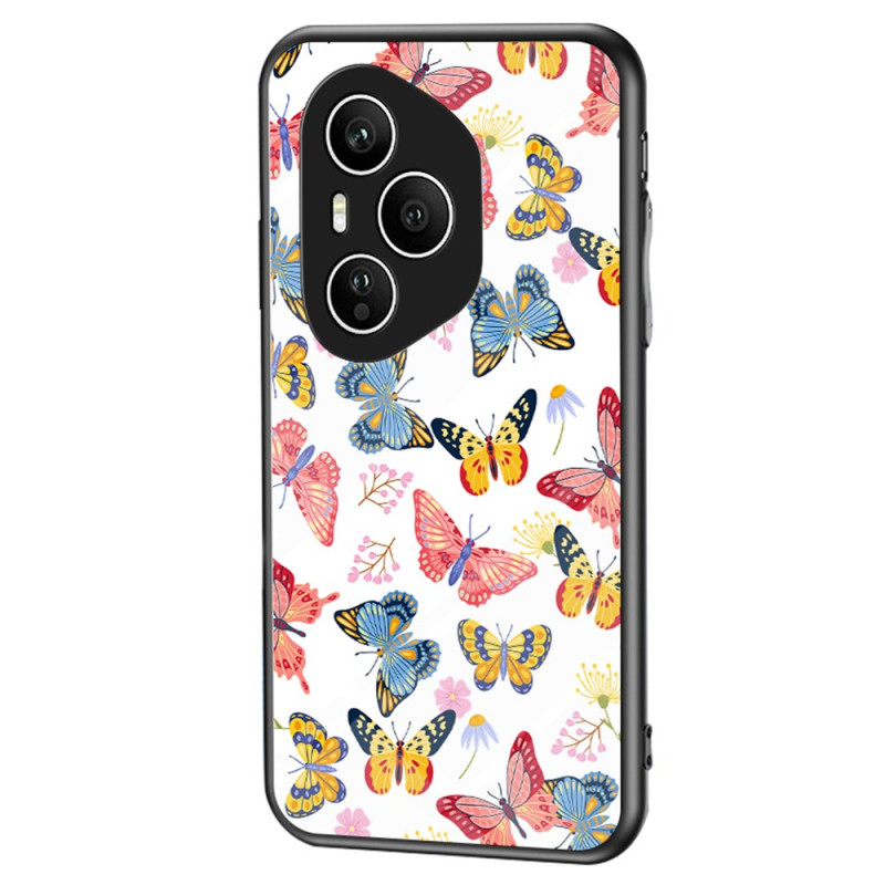 Coque Honor 400 Pro Verre Trempé Papillons