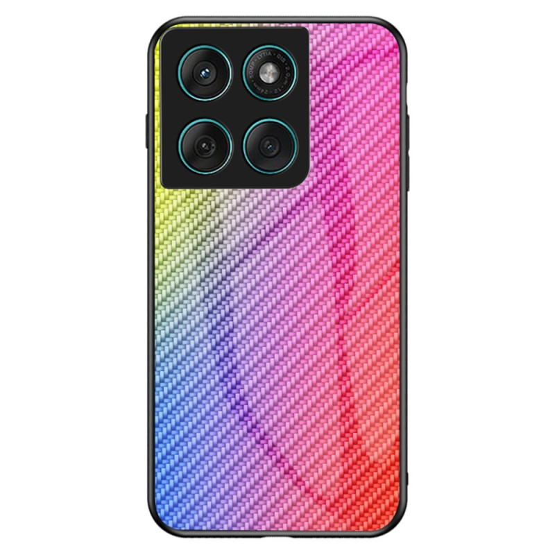 Coque Motorola Edge 60 / 60 Fusion Verre Trempé Fibre Carbone