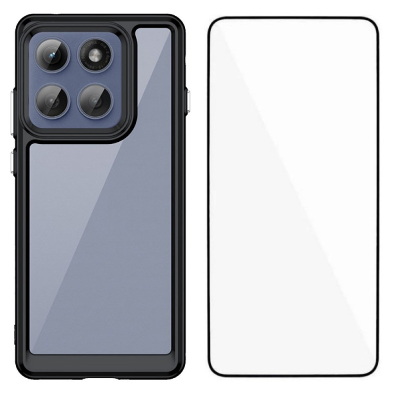 Coque Motorola Edge 60 Pro Candy Series avec Protecteur Écran