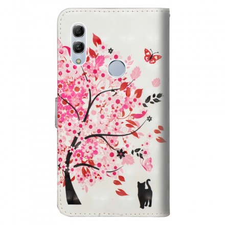 Housse Honor 10 Lite / Huawei P Smart 2019 Arbre Rose