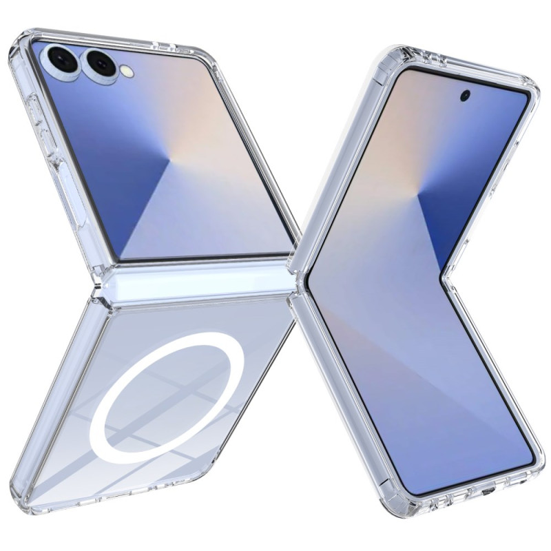 Coque Samsung Galaxy Z Flip 7 Magnétique Transparente