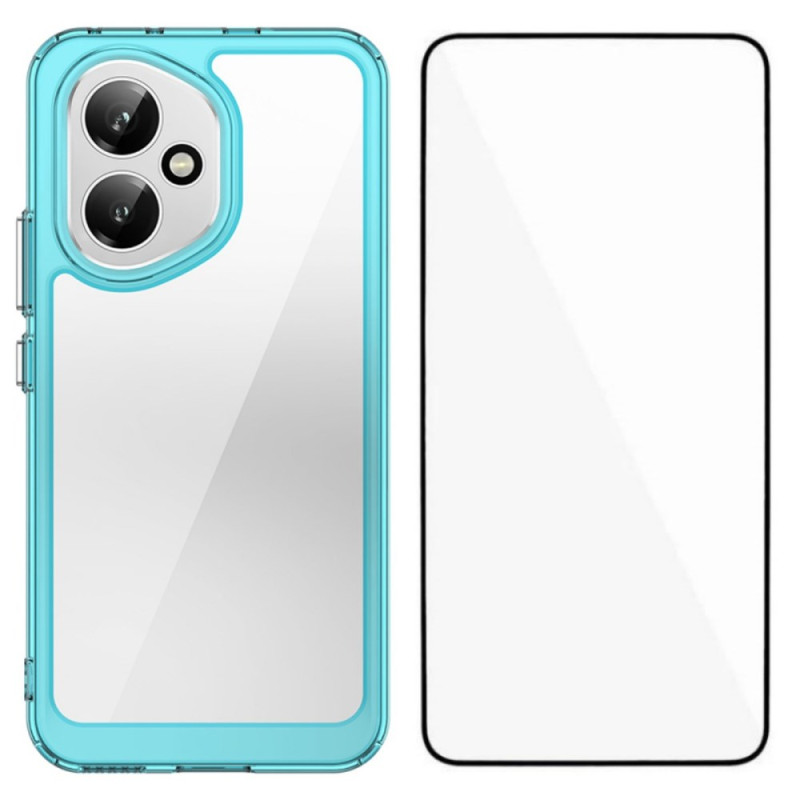 Coque Honor 400 Candy Series avec Protecteur Écran en Verre Trempé