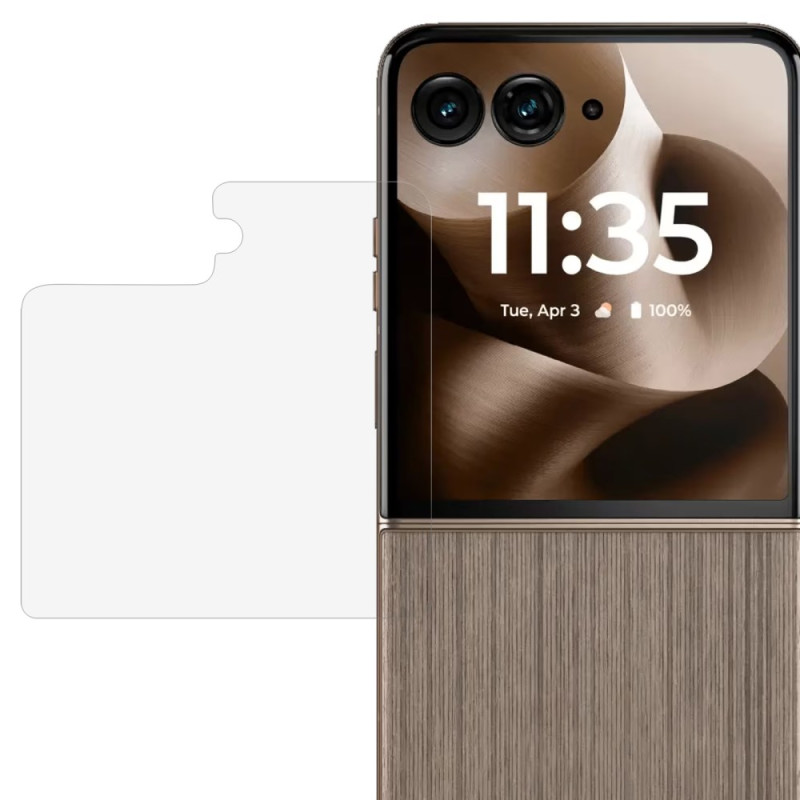 Protection en Verre Trempé Arrière pour Écran Motorola Razr 60