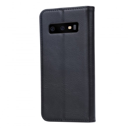 Flip Cover Samsung Galaxy S10 Plus Simili Cuir Porte-Cartes