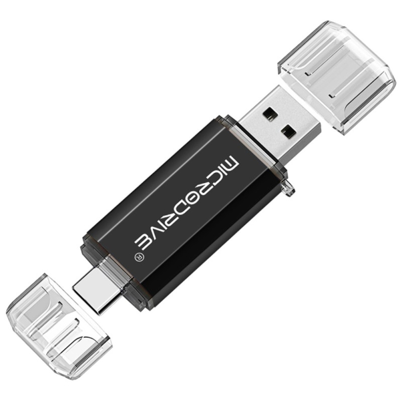 Clé USB 2-en-1 MICRODRIVE 64GB