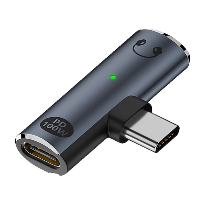Adaptateur Type-C vers Audio 3,5 mm et Chargement PD 100W