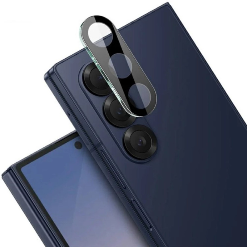 Lentille de Protection en Verre Trempé pour Samsung Galaxy Z Fold 7 (version noire)