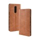 Flip Cover Sony Xperia 1 Effet Cuir Vintage Stylisé Flip Cover Sony Xperia 1 Effet Cuir Vintage Stylisé
