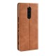 Flip Cover Sony Xperia 1 Effet Cuir Vintage Stylisé Flip Cover Sony Xperia 1 Effet Cuir Vintage Stylisé