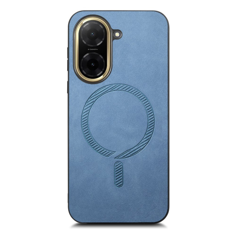 Coque Poco C71 Compatible MagSafe Effet Cuir