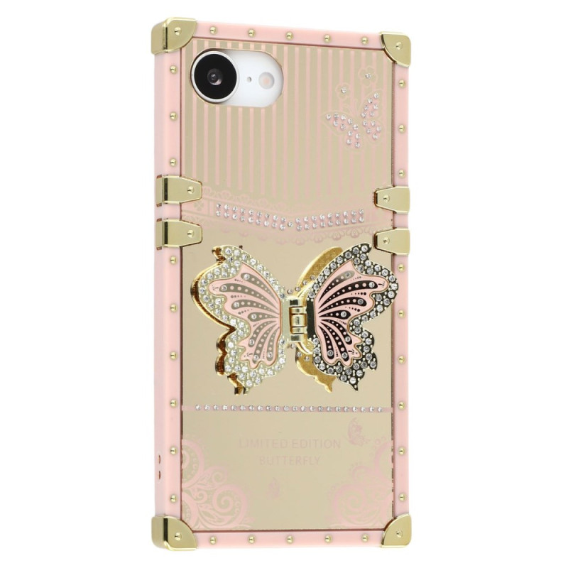 Coque iPhone 17E / 16E Papillon-Support