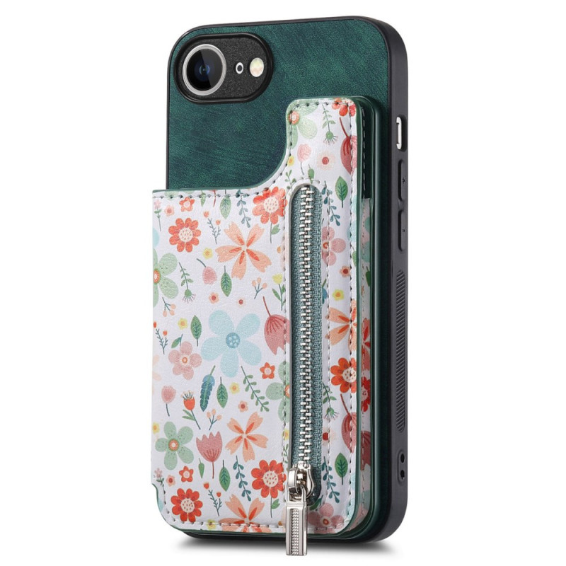 Coque iPhone 16E Porte-cartes RFID et Support Intégré