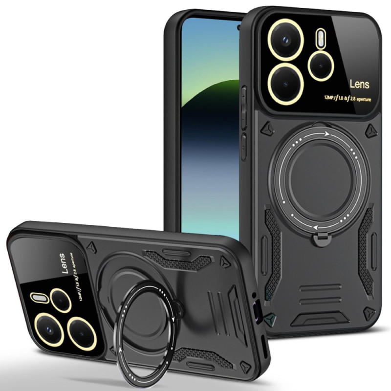 Coque Xiaomi Redmi Note 14 4G Support Rotatif Magnétique