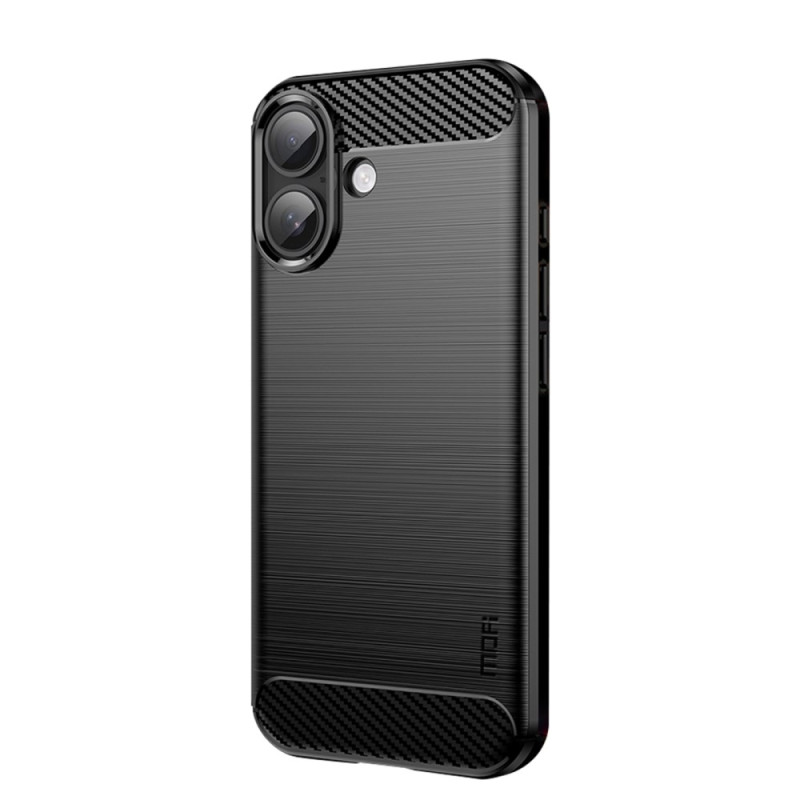 Coque iPhone 17 Fibre Carbone Brossée