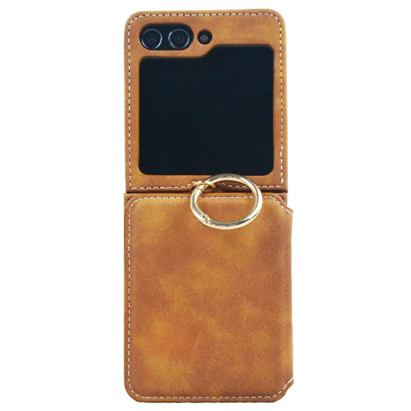 Coque Samsung Galaxy Z Flip 7 Porte-Cartes et Chaîne Détachable