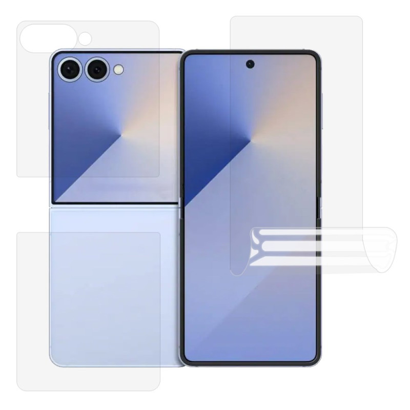 Films de Protection Avant et Arrière pour Écrans Samsung Galaxy Z Flip 7