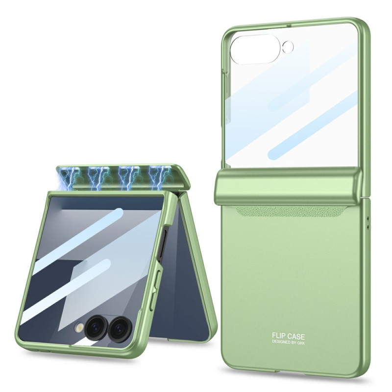 Coque Samsung Galaxy Z Flip 7 5G Protection Magnétique de Charnière et Film de Protection Écran