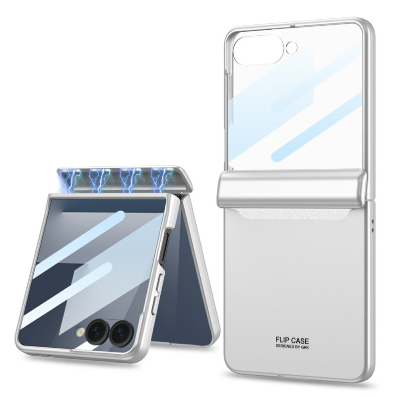 Coque Samsung Galaxy Z Flip 7 5G Protection Magnétique de Charnière et Film de Protection Écran