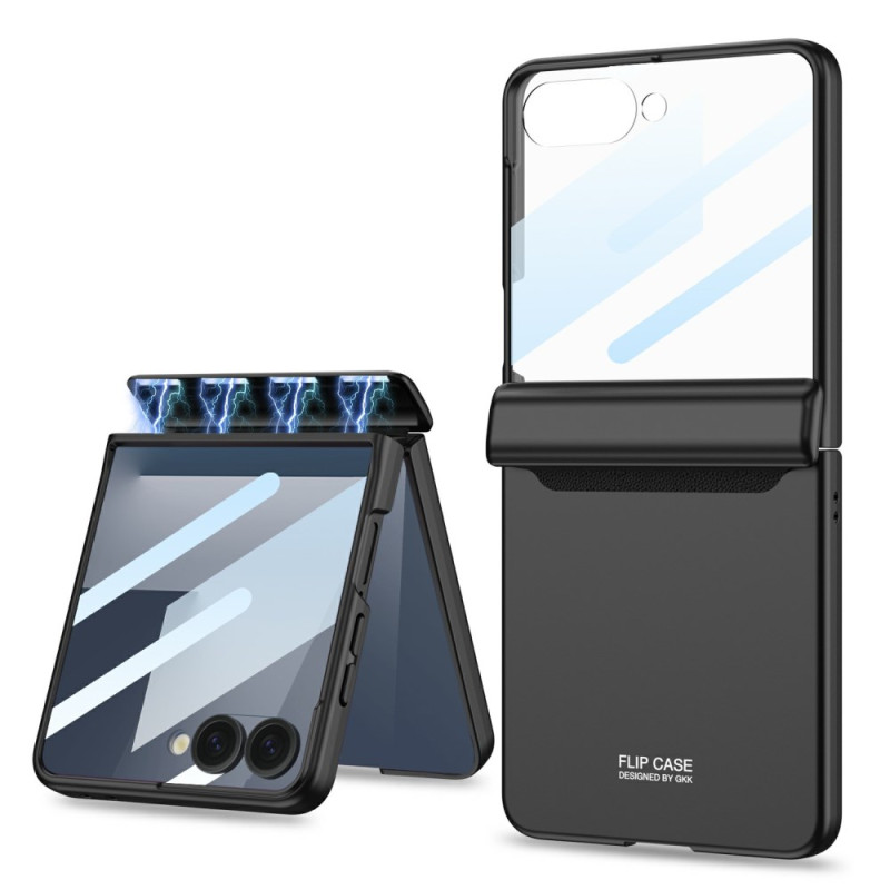 Coque Samsung Galaxy Z Flip 7 5G Protection Magnétique de Charnière et Film de Protection Écran