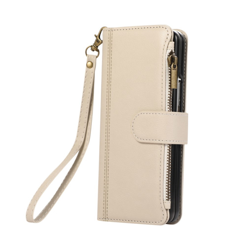 Housse Samsung Galaxy Z Fold 7 Portefeuille à Lanière