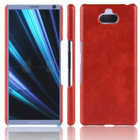 Coque Sony Xperia 10 Effet Cuir Litchi Performance