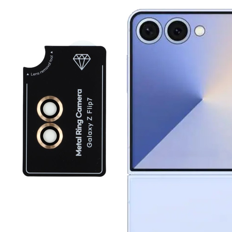 Protecteurs de Lentilles de Caméra pour Samsung Galaxy Z Flip 7 5G