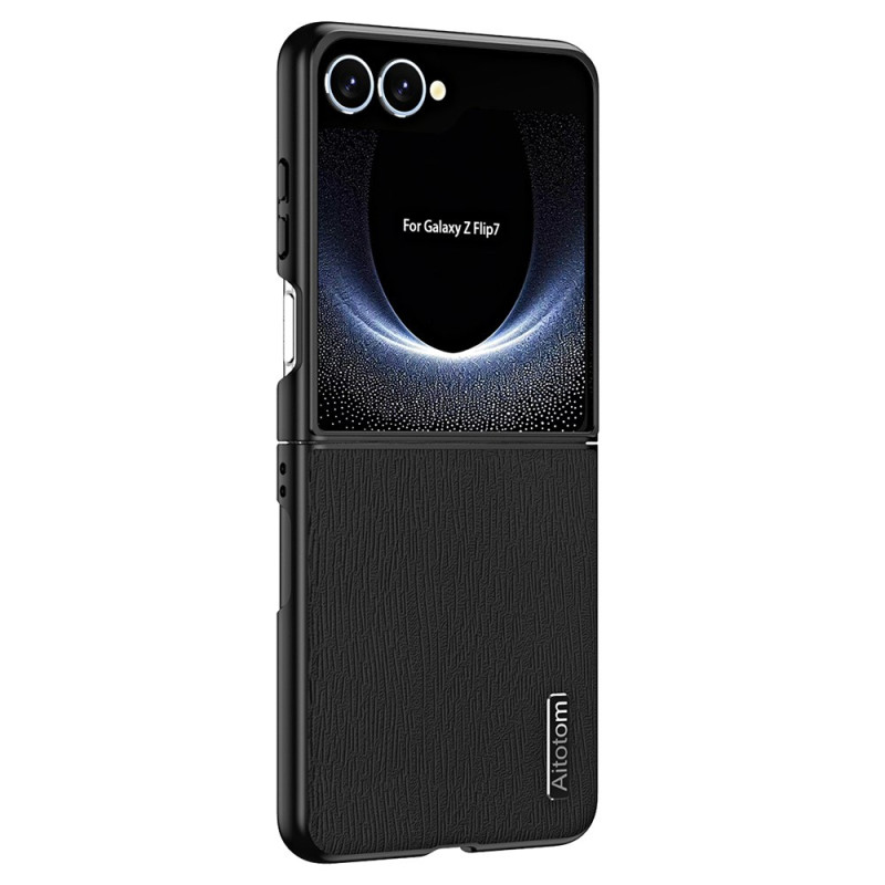 Coque Samsung Galaxy Z Flip 7 Texture Bois